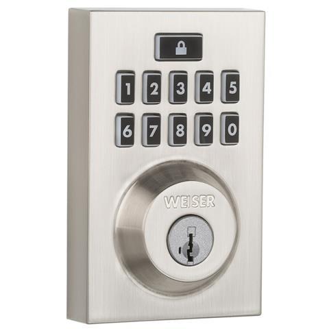 Touchpad electronic deadbolt