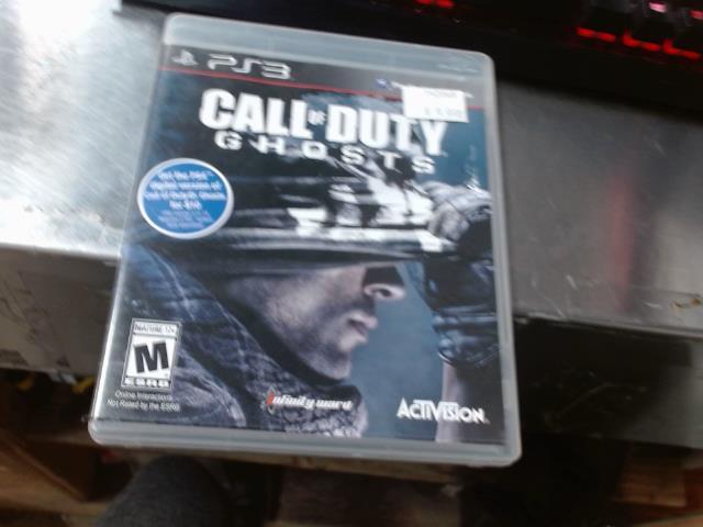 Call of duty ghosts