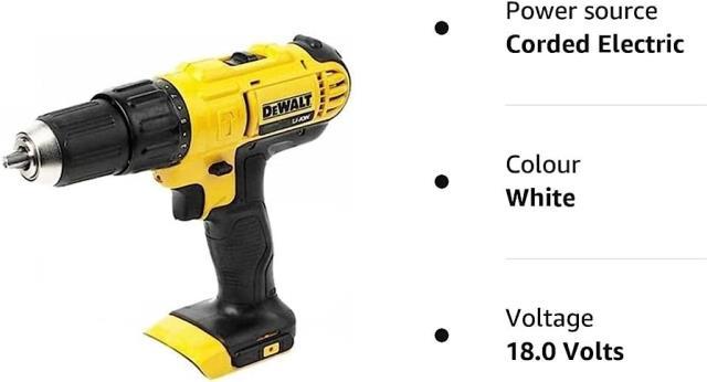 Used dewalt hammerdrill