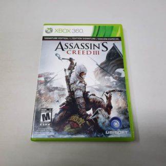 Assassins creed 3 xbox 360