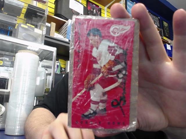 Carte hockey signer par gordie howe