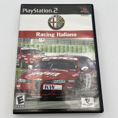 Alfa romeo racing italiano ps2