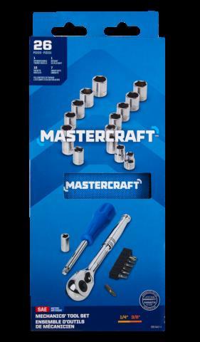 Mastercraft 26pieces tool set mechanics