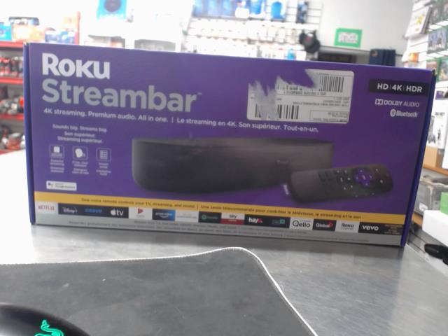 Roku streambar dans boite