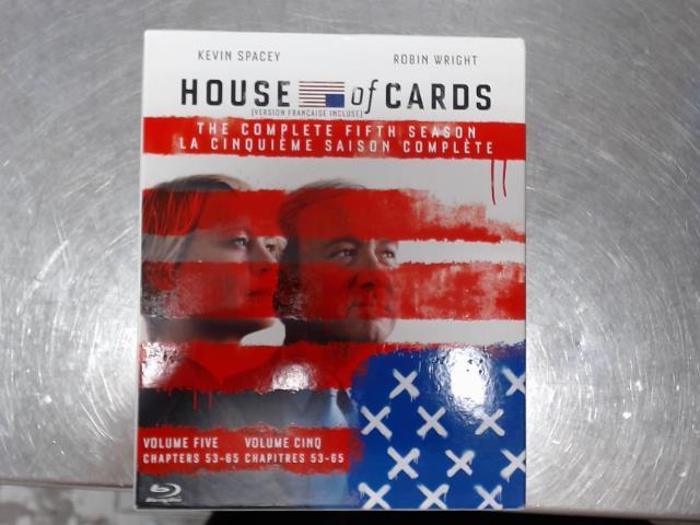 Coffret serie house of cards