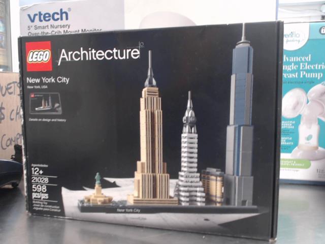 Lego architecture new york city