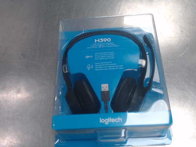 Ecouteurs logitech h390 neuve