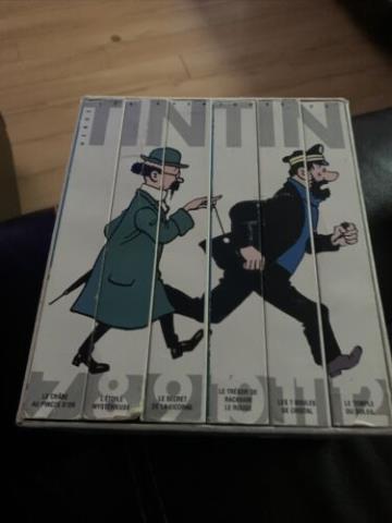 Boite collectioneur vhs tintin 7-12