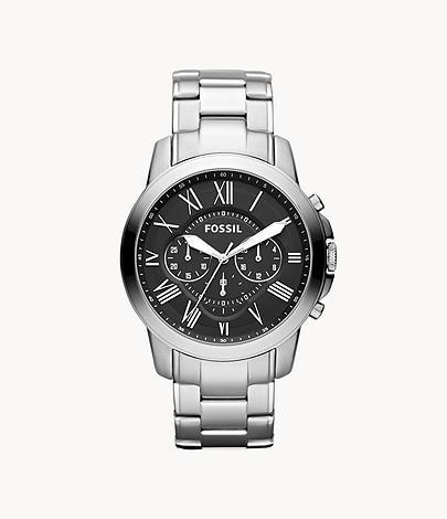 Montre fossil gris bonne etat