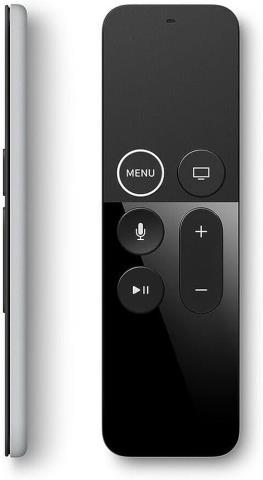 Aplle tv remote gris et noire