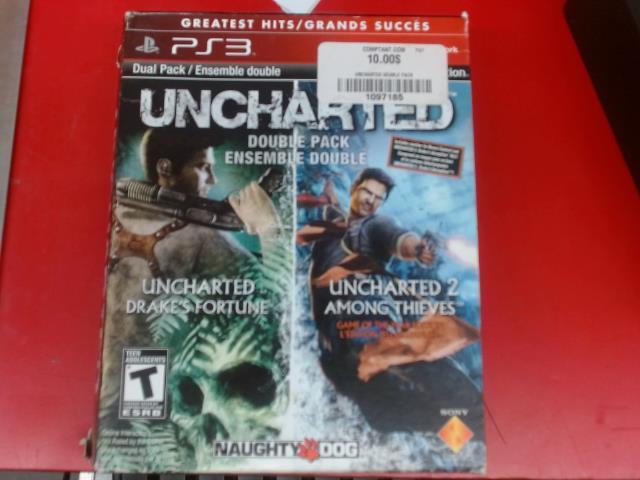 Uncharted double pack ps3