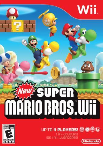 New super mario bros wii (damaged disk)