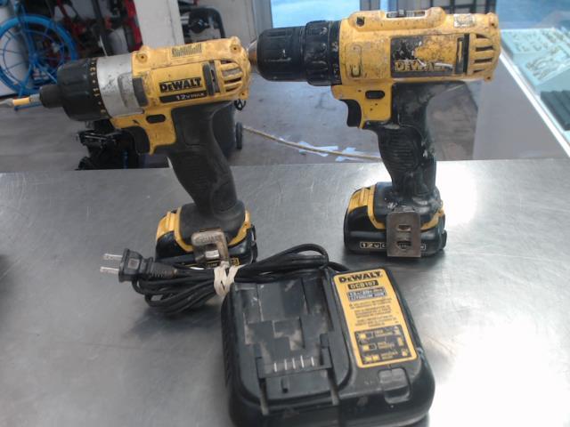 Kit impact+drill+2 batt+charger 12v