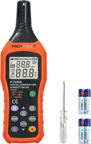 Digital temperature humidity meter