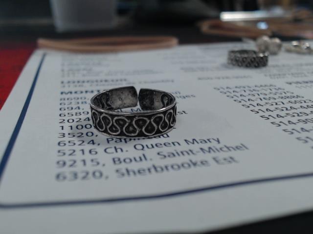 Bague en silver