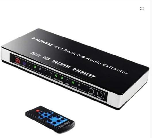 Hdmi switch with audio extractor