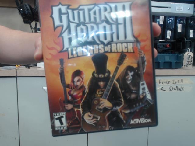 Guitar hero 3 legends of rock