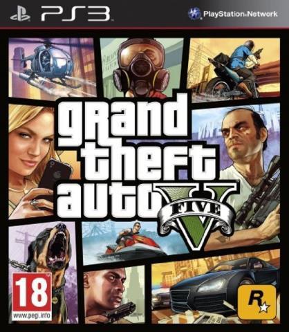 Grand theft auto five ps3