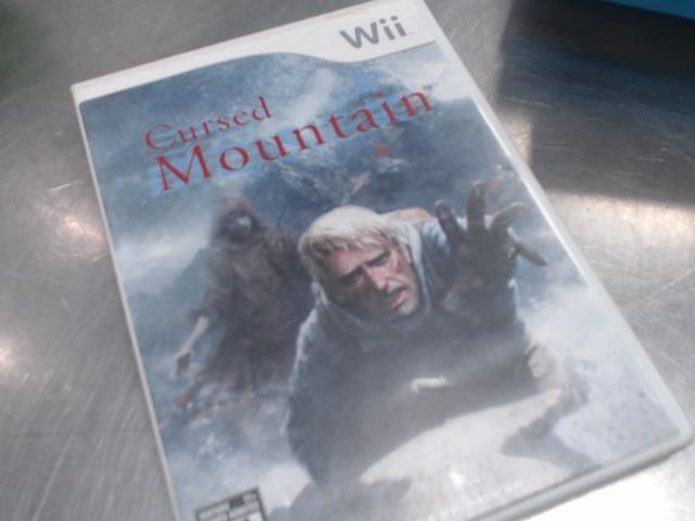 Cursed mountain wii cib