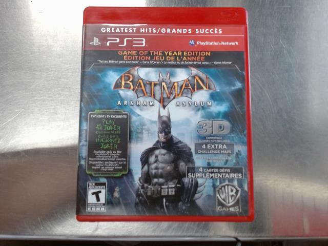 Batman arkham asylum