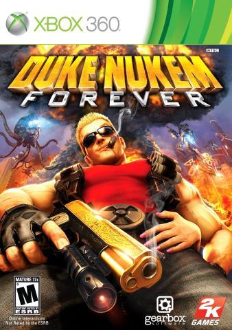 Jeu xbox 360 duke nukem forever