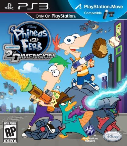 Jeu ps3 phineas and ferb 2e dimension