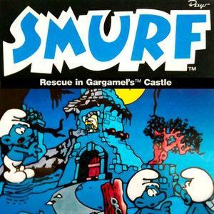 Smurf rescuue in gargamel's castle atari