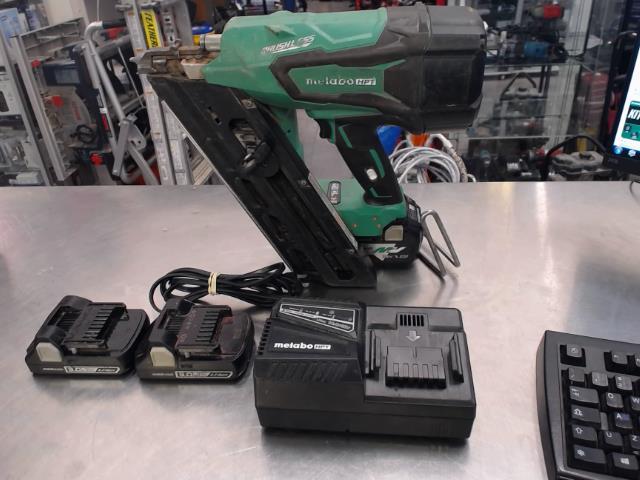 Cloueuse metabo+2batt+chargeur