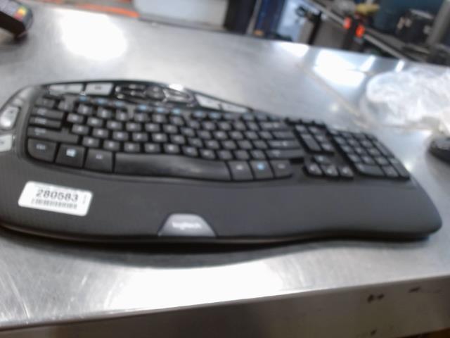 Clavier sans fil noir logitech