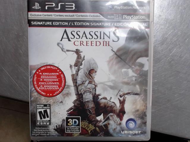 Assassins creed iii