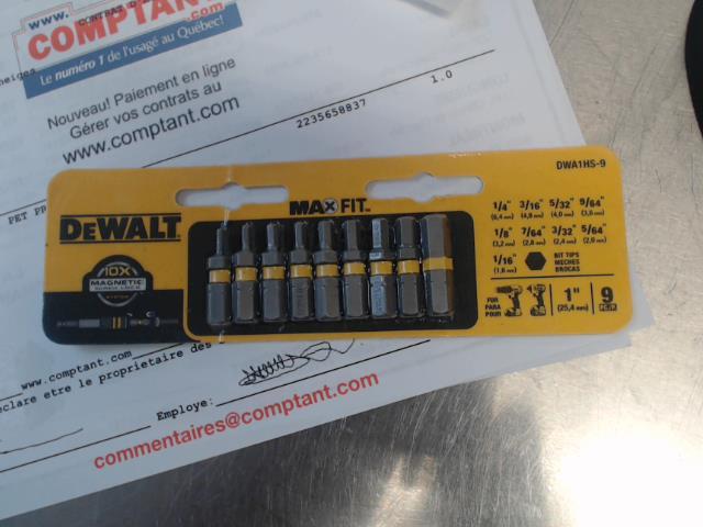 Dewalt dwa1hs-9