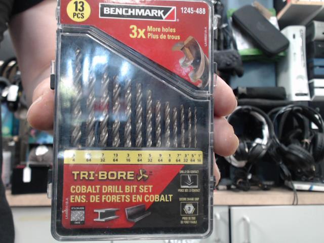 Cobalt drill bit set