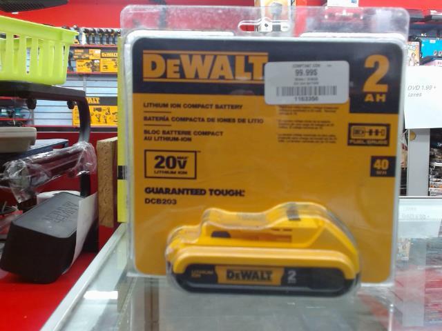 Batterie dewalt 2ah