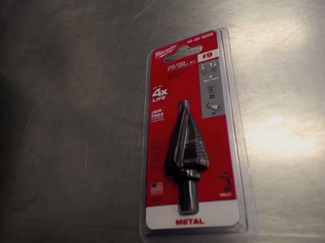 Step drill bit #9