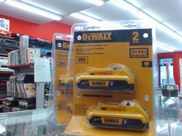 Kit de 2 batterie dewalt