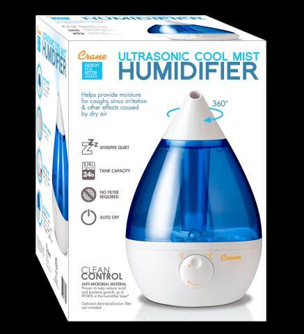 In box humidifier