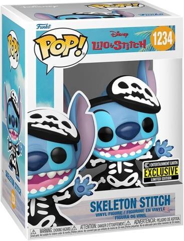 Funko pop 1234 disney skeleton stitch