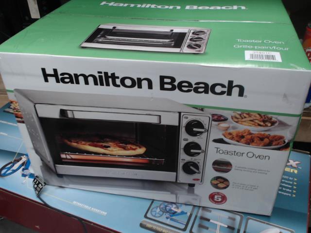 Toaster oven hamilton beach