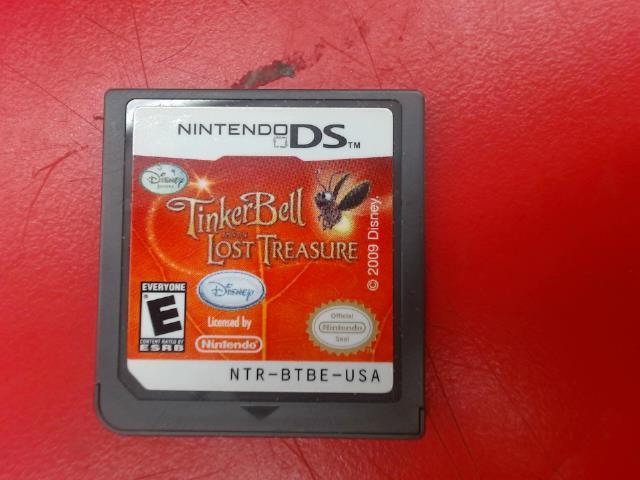 Jeux de ds tinkerbell lost treasure