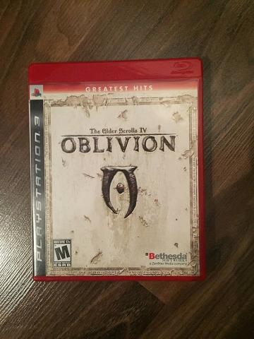 Elder scrolls iv oblivion ps3