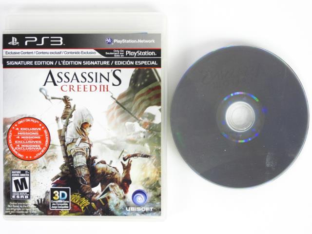 Assassins creed iii ps3