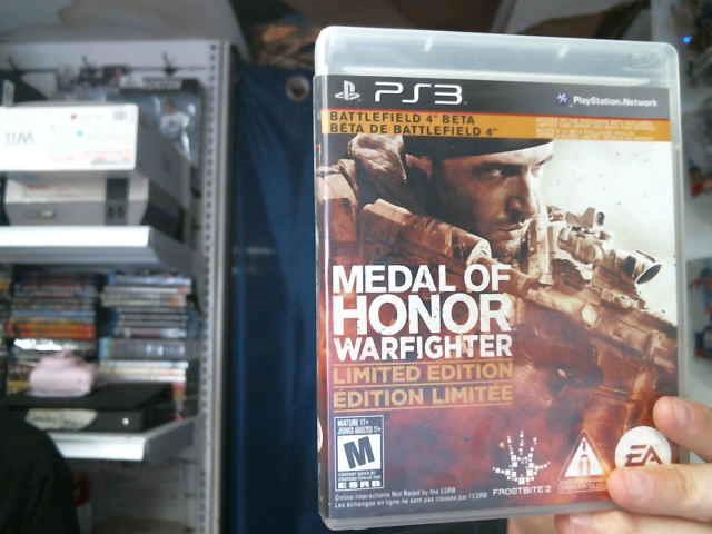 Medal of honor warfighter edition limite