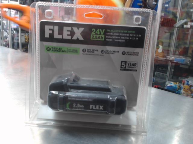 Flex 24v 2.5ah neuve