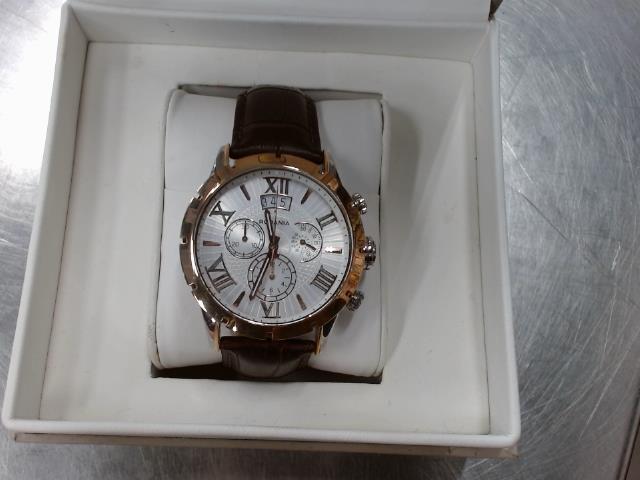 Montre bracelet cuir+box