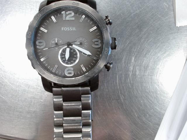 Montre fossil gris stainless