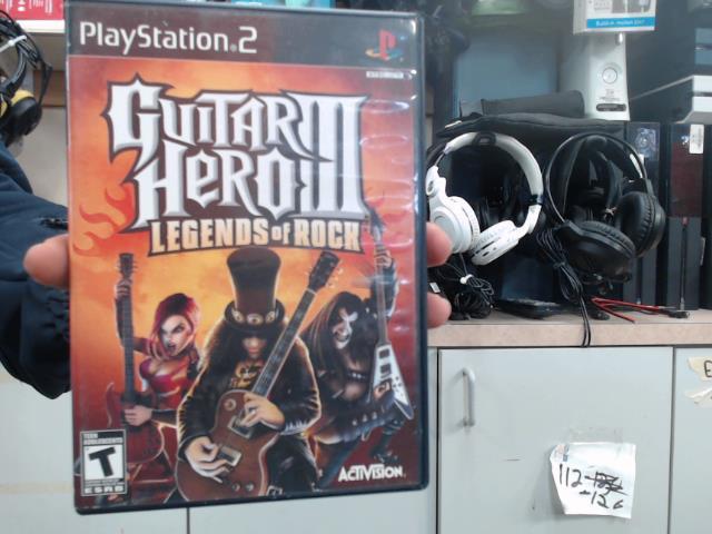 Guitar hero 3 legends of rock