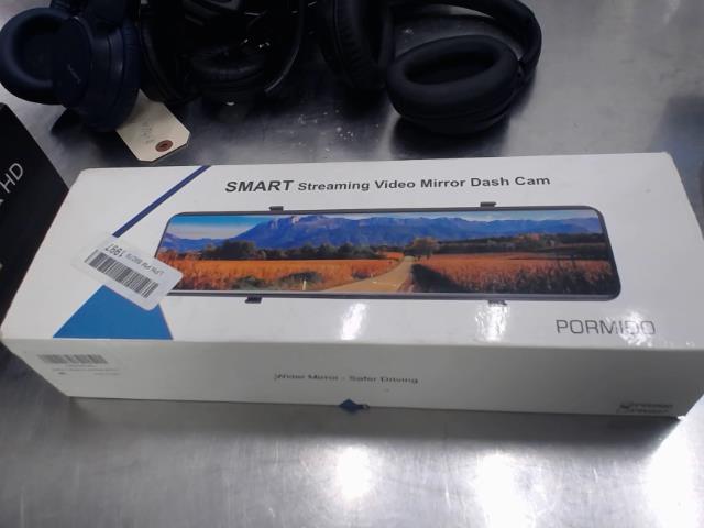 Smart streaming mirror dash cam