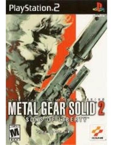 Metal gear solid 2 sons of liberty ps2