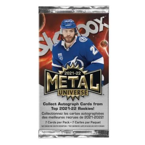 Upper deck metal universe 21-22 pack