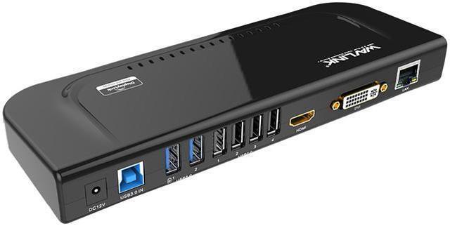 Wavlink usb3.0 dual video docking statio